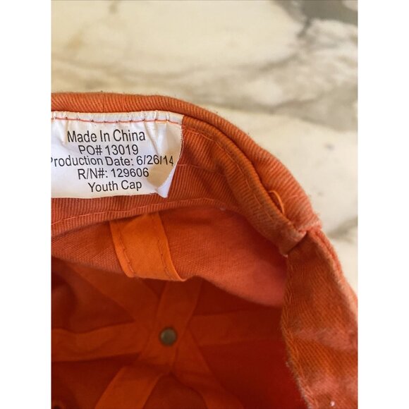Reeses Peanut Butter Cup Orange Youth Cap Adjustable Strap - Picture 5 of 5
